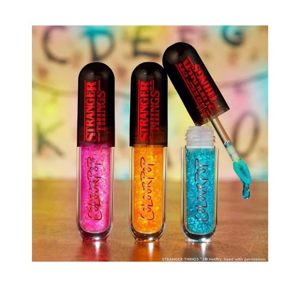 ColourPop X Stranger Things Ultra Glossy Lip Trio Talk To Me Limited Edition - Picture 3 of 7